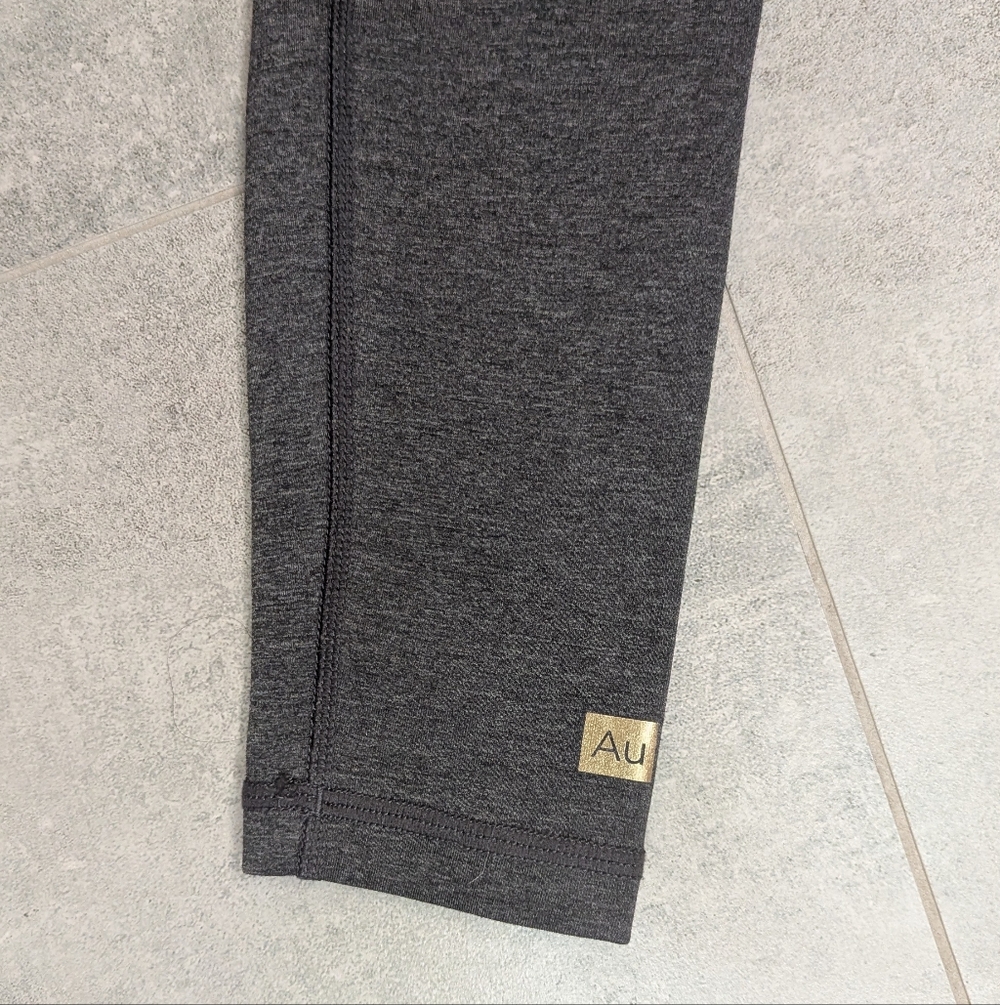 Aurum Petite Mesh Panel Leggings Navy XS High Rise Athletic Workout Pants‎ - Picture 4 of 8